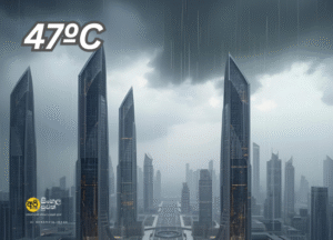 වැසි ඇතිවීමේ ඉඩකඩ උපරිම උෂ්ණත්වය 47ºC
