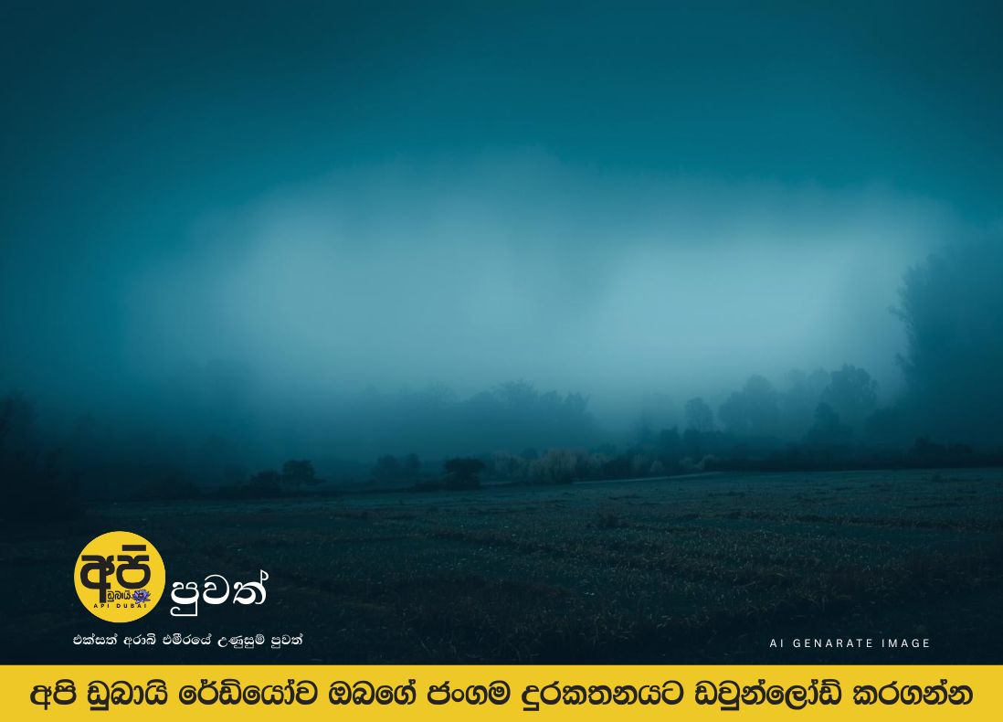 මේ සතියේ පුරා සැහැල්ලු වැසි, මීදුම සහ සිසිල් තත්වයන් අපේක්ෂා කෙරේ.