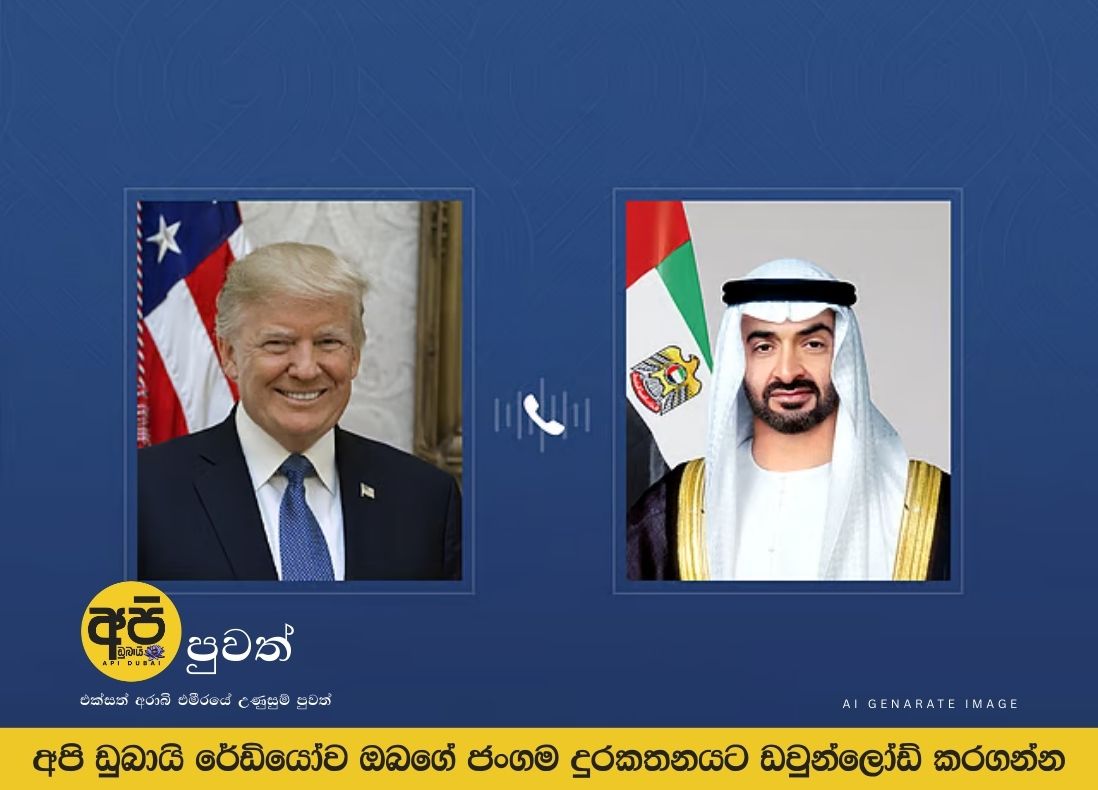 US President calls UAE President: Regional security and cooperation discussed